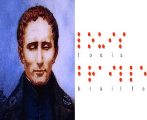 Louis Braille i jego sześciopunkt